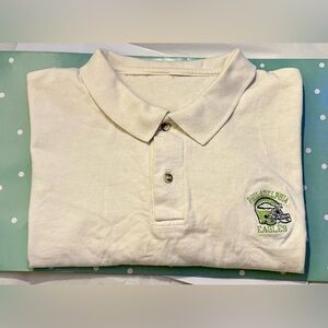 Philadelphia Eagles Cream Polo Shirt
